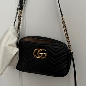 Black Gucci Marmont